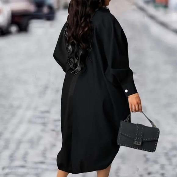 Black high low dress it is very elegant and classy. - Picture 3 of 5